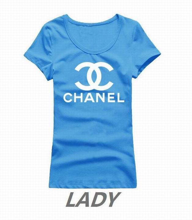 Chanel short round collar T woman S-XL-074